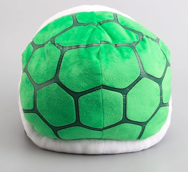 Sac à Dos Carapace Verte en Peluche – Image 3