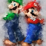 Poster Mario & Luigi