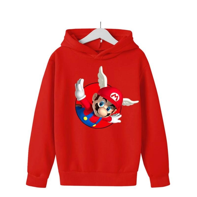 Sweat Mario Casquette Ailée