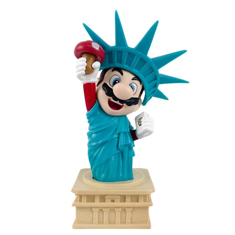 Figurine Mario Statue de la Liberté