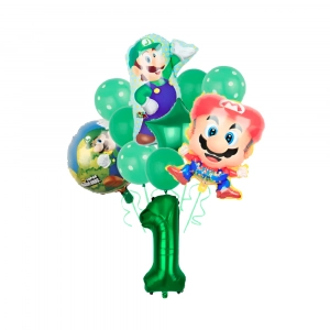 Ballons Anniversaire Mario & Luigi