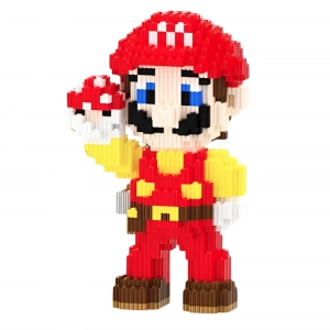 Mini Briques Mario Champignon (21cm)