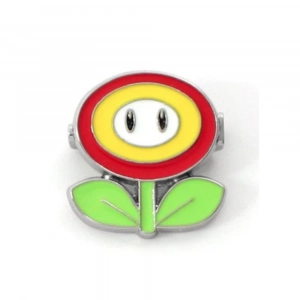 Pin's Mario Fleur de Feu