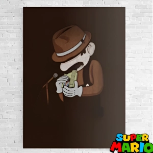 Poster Mario Rétro