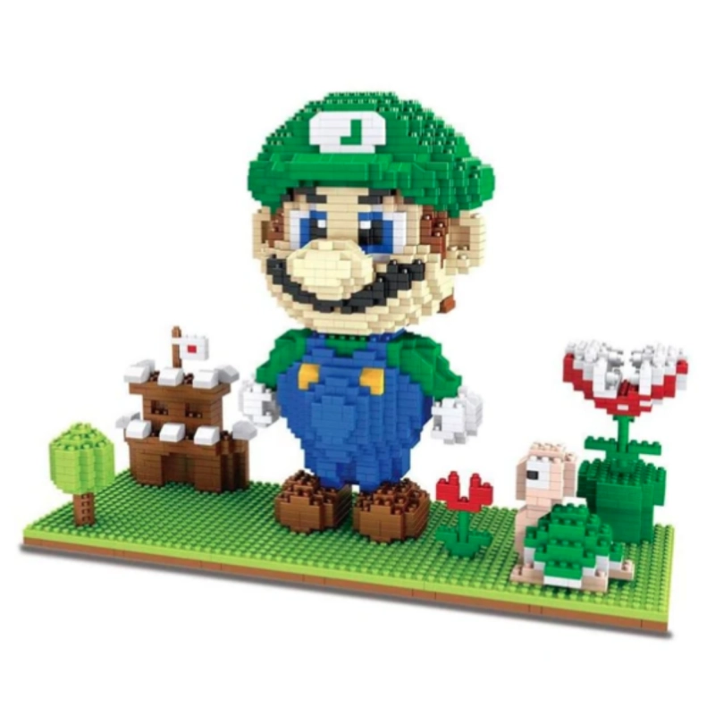 Mini Briques Super Luigi (25cm)