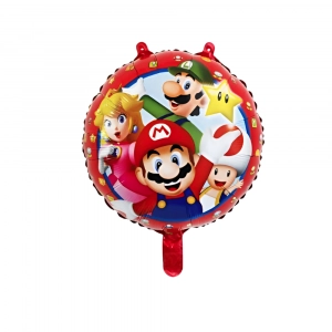 Ballon Mario Luigi Peach Toad