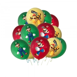 Ballons Mario Luigi & Bowser
