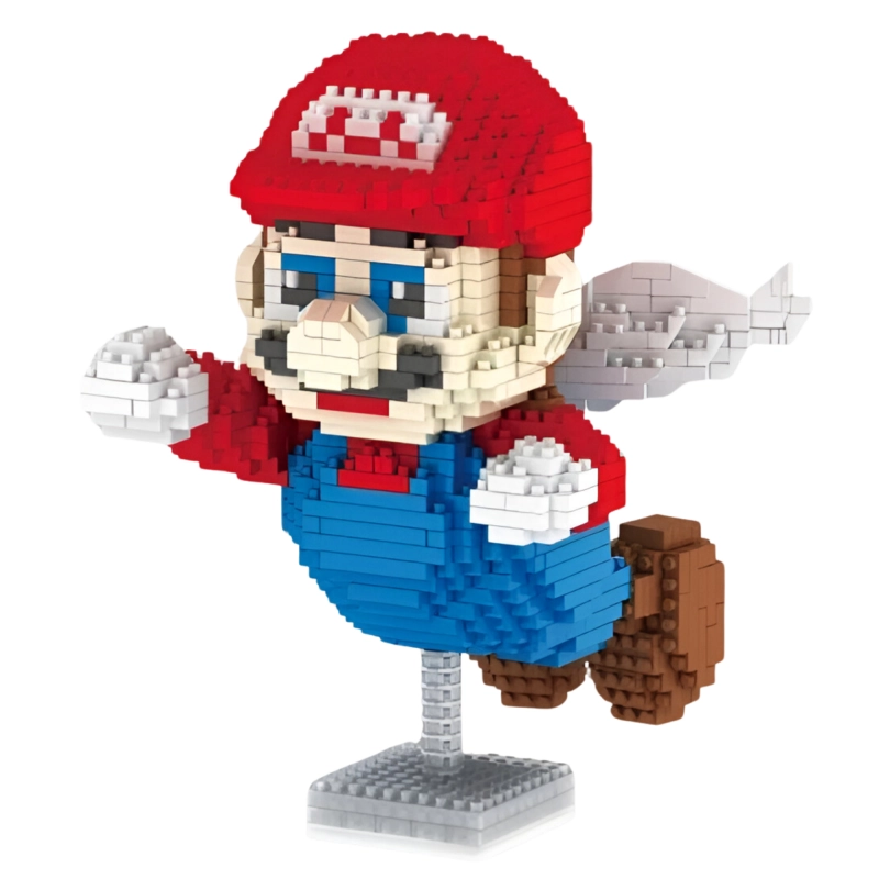 Mini Briques Mario Ailé (25cm)