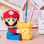 Mini Briques Mario Pot à Crayon (15cm)
