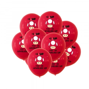 Ballons Mario Champignon Anniversaire