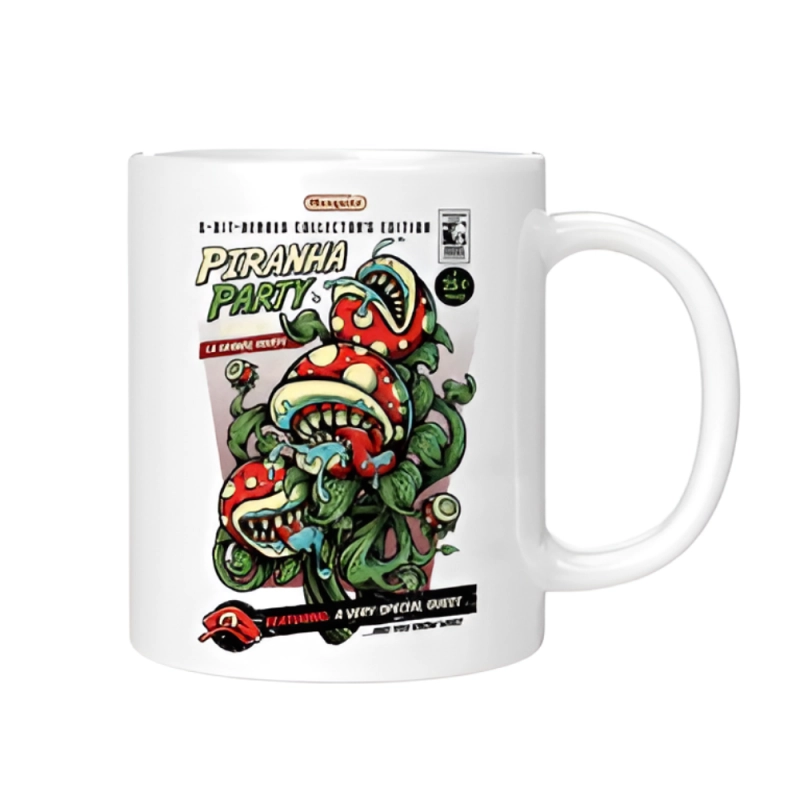 Mug Mario Plante Piranha