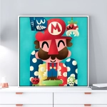 Poster Mario Artistique