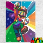 Poster Mario Arc-en-Ciel