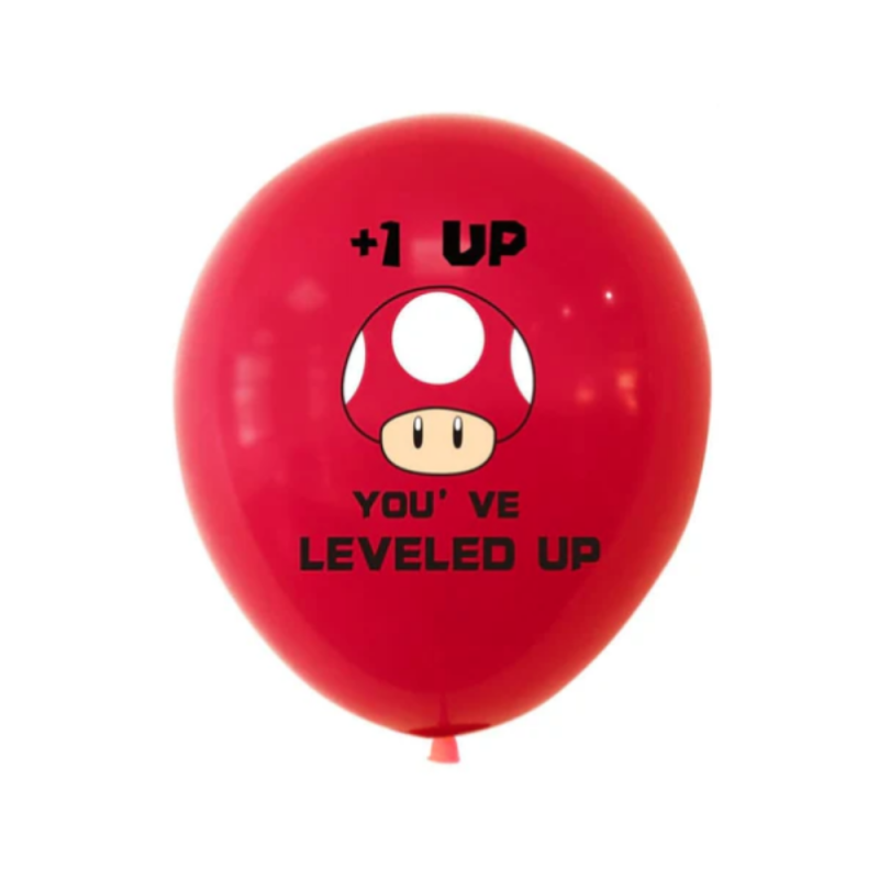 Ballons Mario Champignon Anniversaire – Image 2