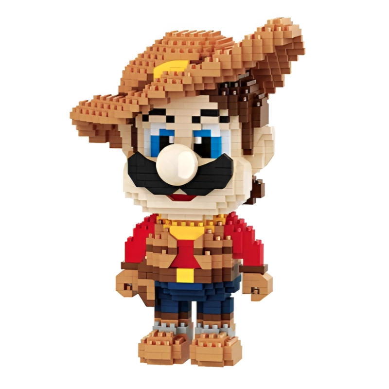 Mini Briques Mario Cowboy (15cm)