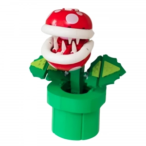 Mini Briques Mario Plante Piranha (23cm)