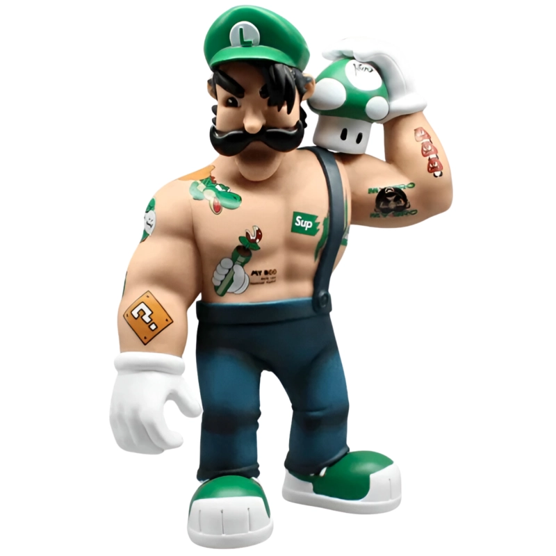 Figurine Luigi Musclé