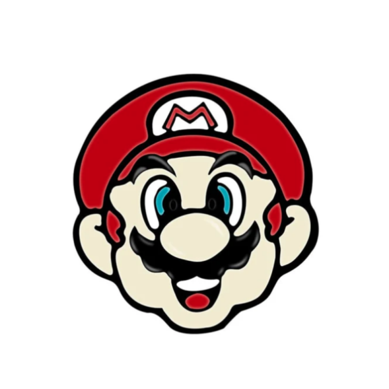 Pin's Mario Tête