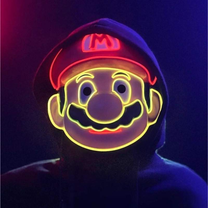 Masque Lumineux Mario
