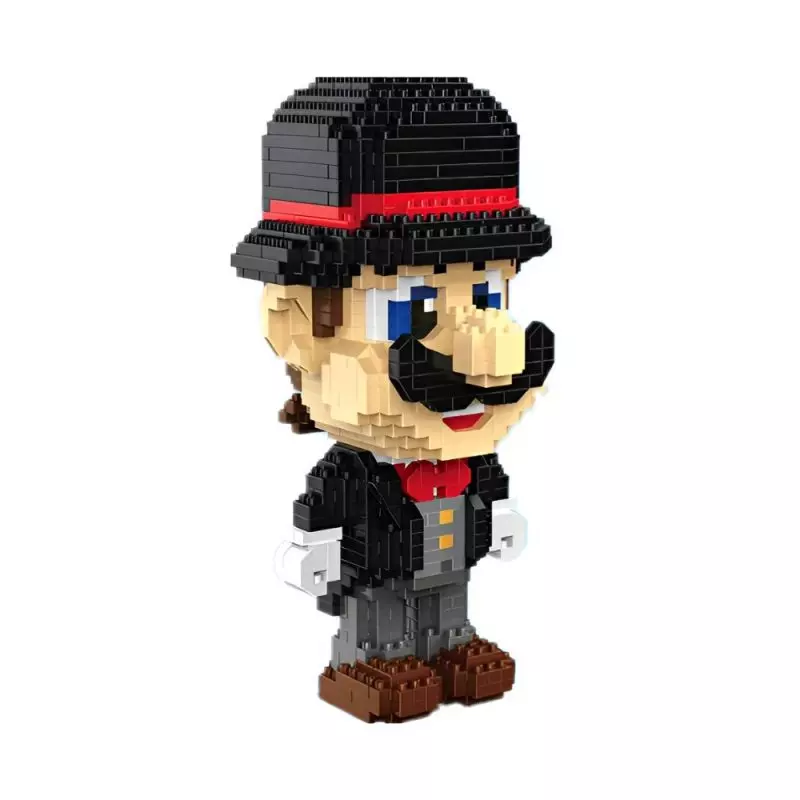 Mini Briques Mario Détective (20cm)