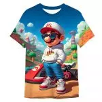 T-Shirt Mario Kart Pilote