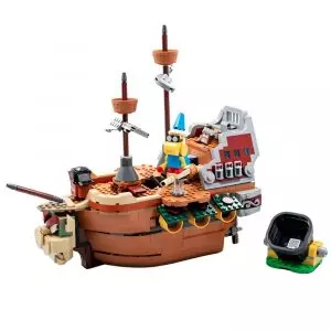 Mini Briques Bâteau Bowser (32cm)