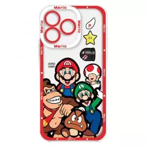 Coque iPhone Mario Luigi DK Toad