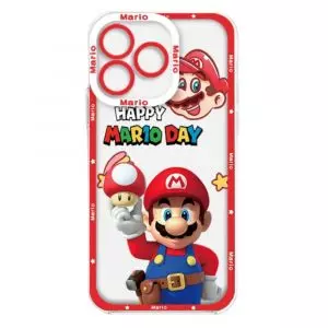 Coque iPhone Super Mario Happy Day