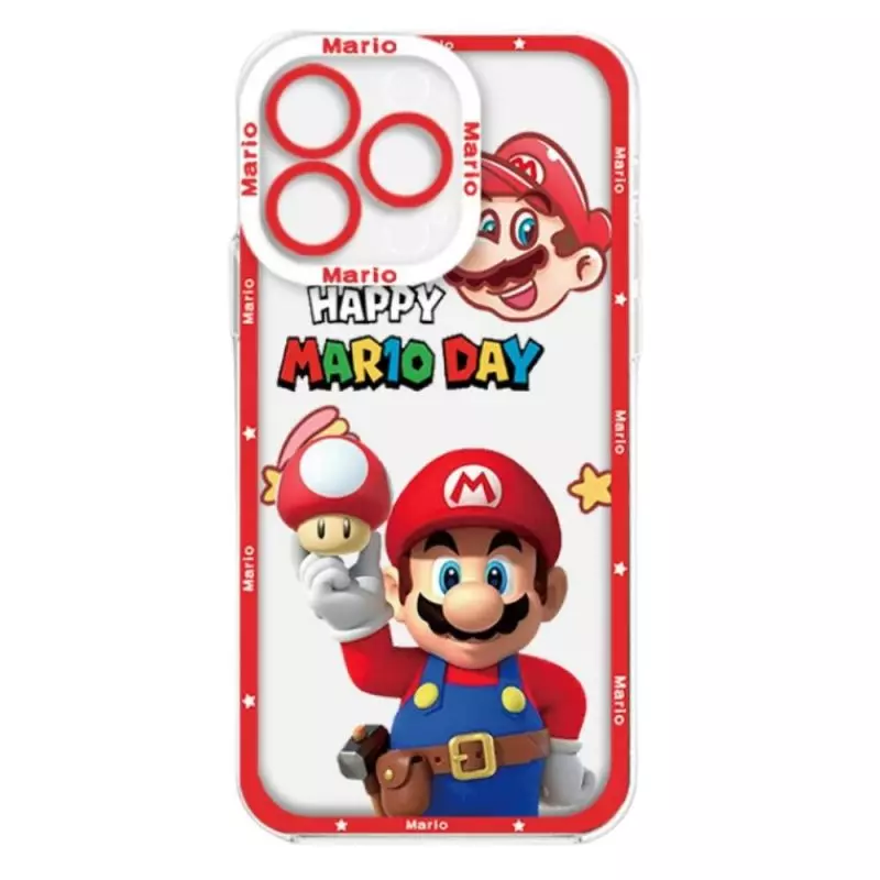 Coque iPhone Super Mario Happy Day