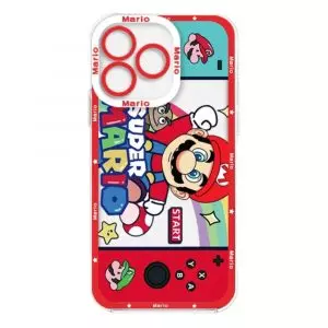 Coque iPhone Super Mario Switch