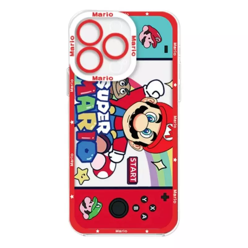 Coque iPhone Super Mario Switch