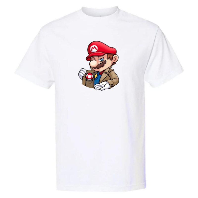 T-Shirt Mario Inspecteur – Image 2