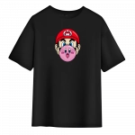 T-Shirt Mario Kirby Chewing Gum