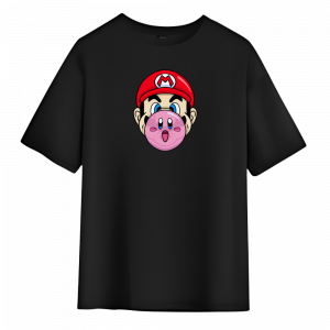 T-Shirt Mario Kirby Chewing Gum