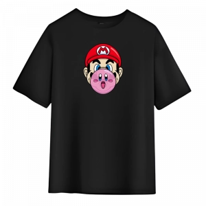 T-Shirt Mario Kirby Chewing Gum