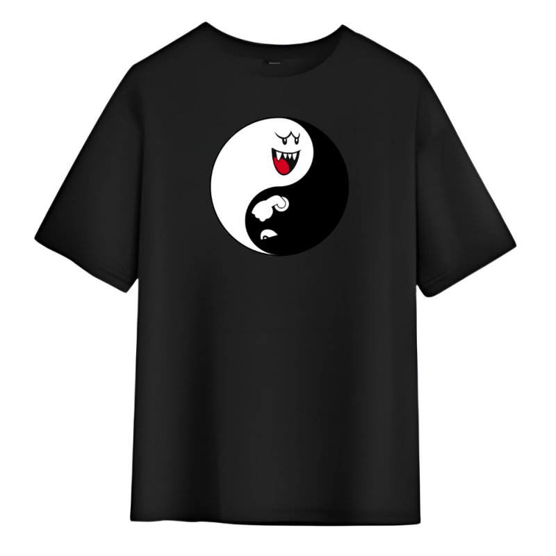 T-Shirt Boo Bill Ball Ying Yang – Image 2