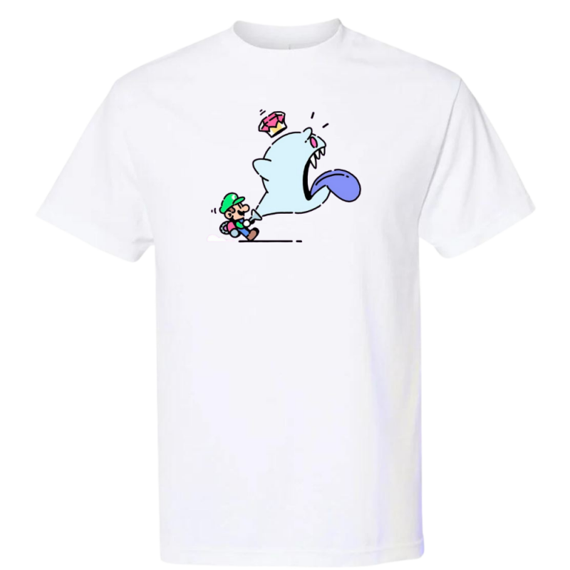 T-Shirt Luigi Aspirateur Boo – Image 2
