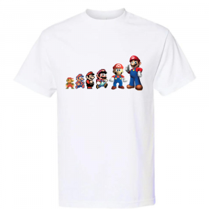 T-Shirt Mario Évolutions