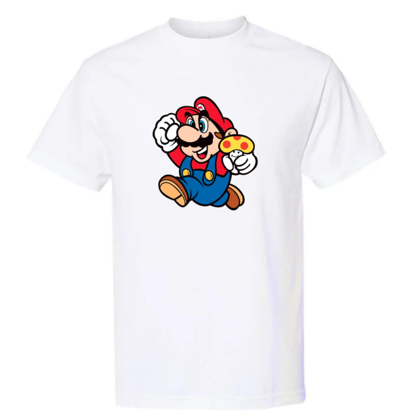 T-Shirt Mario Années 80 – Image 2