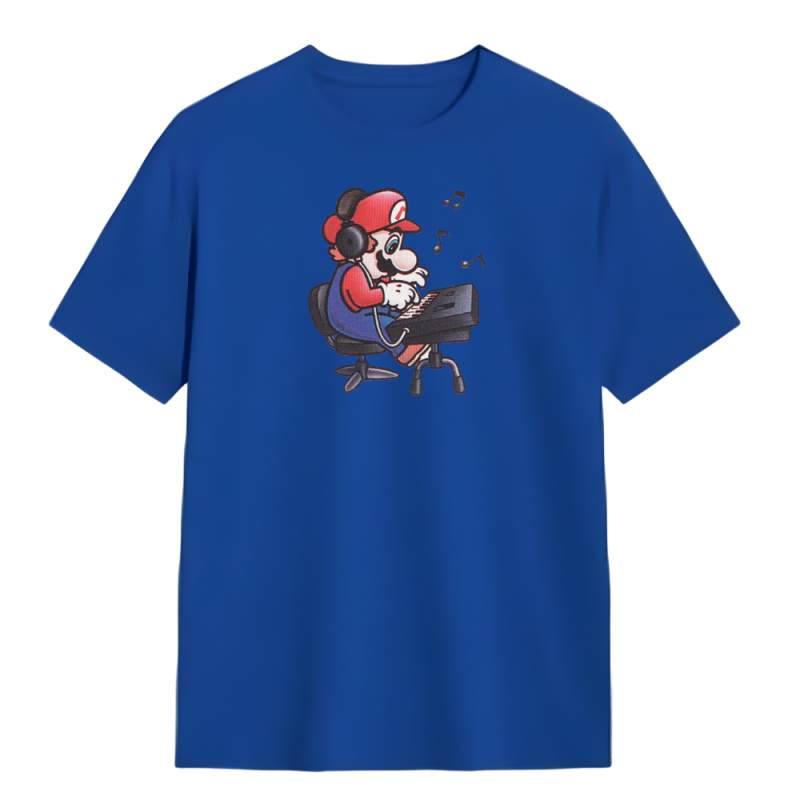 T-Shirt Mario Pianiste