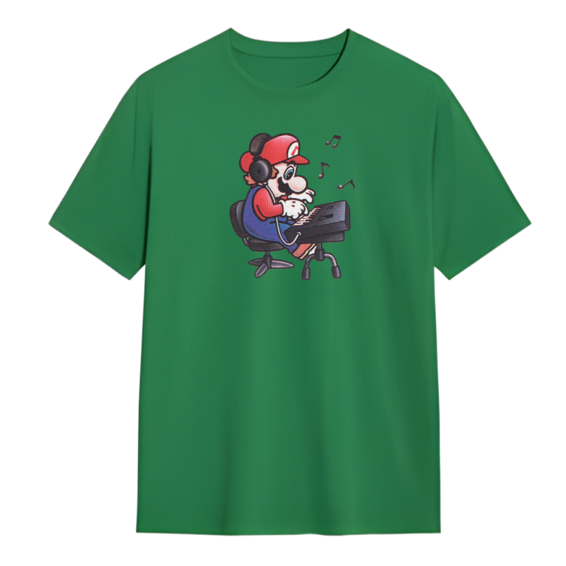 T-Shirt Mario Pianiste – Image 4