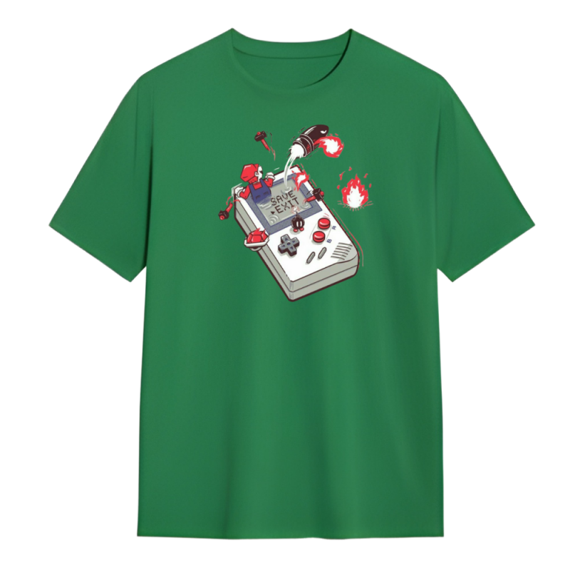 T-Shirt Mario Gameboy
